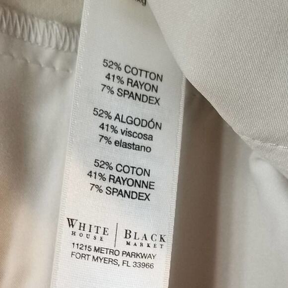 WHBM white house black market khaki soft comfy burmuda 11" shorts size 4 - Picture 5 of 7